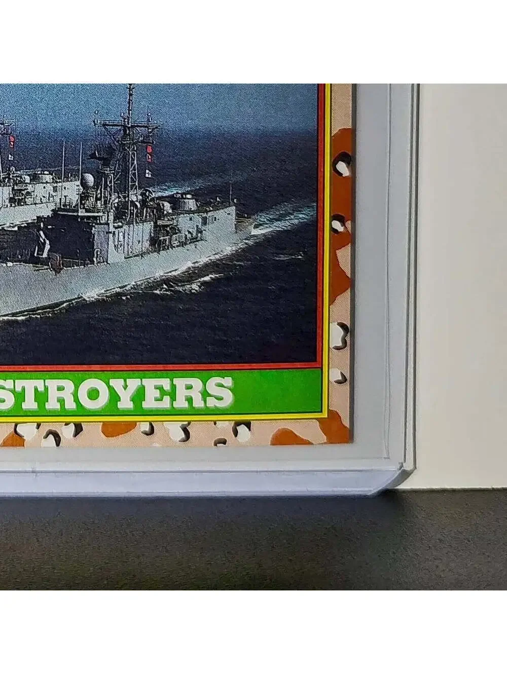 Destroyers 1991 Topps Desert Storm #58 Card